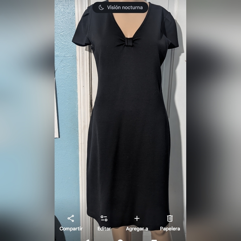 St.john Elegant Black Dress
